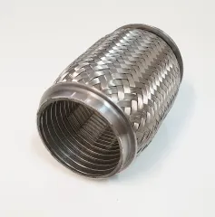 Tubo flessibile acciaio inox L 150mm 76mm con interlock