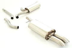 Sistema di scarico FMS/scarico sportivo per Audi A6 (C5) 1.8, 1.8T, 1.9TDI, 1.9TDI ø 63,5mm in acciaio inox con omologazione CE (senza registrazione)