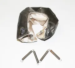 Mantello di protezione termica titanio Turbo Windel / Pampers per T25 + T3 GT28RS GT2871R T3/T4 GT3076 GT35