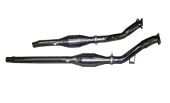 Downpipe a Y 2.7L Bi-turbo per Audi S4 RS4 200 celle catalizzatore sportivo