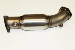 Tubo di ricambio Cat per Audi A4 B5 B6 8E A6 1.8T Passat 3b+BG plug and play ø 76mm acciaio inox