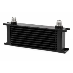 Radiatore dell’olio 10 file 330x70x50 mm - Attacchi D10 - nero