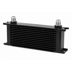 Radiatore dell’olio 13 file 330x92x50 mm - Attacchi D08 nero