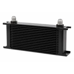 Radiatore dell’olio 19 a file 330x134x50 mm - Attacchi D10 - nero