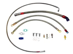 Kit di collegamento olio e acqua per motori 1.8T con turbocompressore GT GT2560R, GT28RS, GT2871R, GT30, GT35, GTX28, GTX30, GTX35 per collettore TOP-mount