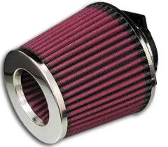 Filtro aria aperto / Cold AIR Intake da 89 mm con adattatori per ø 85 mm, 75 mm, 70 mm e 60 mm