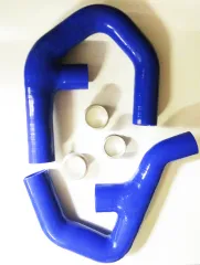 Tubi in silicone blu per upgrade intercooler 261003 per Golf 5, Golf 6 GTI