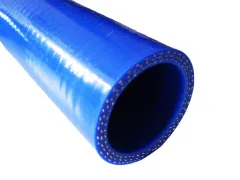 Tubo in silicone ø 28mm diametro interno 1 metro blu 3 strati spessore parete 4mm