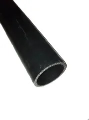 Tubo in silicone ø 76 mm diametro interno 1 metro nero 4 strati spessore parete 5 mm