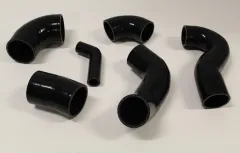 Kit tubi in silicone per Fiat Coupe 20v Turbo 6 tubi flessibili neri tubi pressione di sovralimentazione