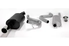 Simons acciaio alluminato scarico sportivo per Ford Mondeo MK 1