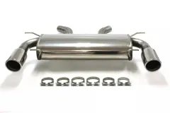 Simons acciaio inox Sistema di scarico sportivo duplex 100 mm per BMW E90 335i