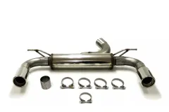 Simons Sistema di scarico sportivo in acciaio inox Duplex 90 mm per BMW F36 420D