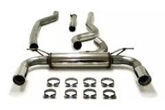 Simons Sistema di scarico sportivo in acciaio inox Duplex 90 mm per BMW F36 420D