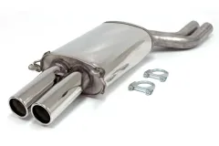 Simons Marmitta sportiva in acciaio inox 2x80 mm per Audi A8 2WD/Quattro 2.5TDI/2.8/3.7/4.2I