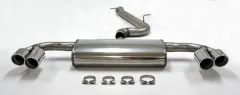 Scarico sportivo per Audi TT 8J 160-200hp 2WD 1.8 TFSI 2.0 TFSI ø 76mm acciaio inox