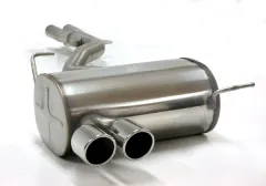 Scarico sportivo per BMW Z4 E85 ø 70mm in acciaio inox