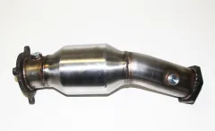 Catalizzatore sportivo 200 celle per Audi A4 B7 8ED 8EC 2.0TFSI plug and play ø 76mm acciaio inox racing cat ø 120mm