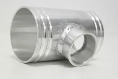 Adattatore a T Alu ø 76mm a 50mm L 120mm