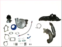 Kit turbo Fiat Coupé 20v Turbo fino a 400 CV GT3076 + collettore di scarico + valvola di scarico fino a 400 CV