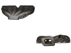 Collettore turbo R32 V6 Golf 4 A3 3.2L fuso in nichel flangia T3 + collettore turbo 38mm