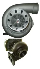 Turbocompressore GTR-550 HF (GT3082, GT30/40 ) 550hp 70>82A/R 360° cuscinetti da corsa T3