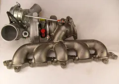 Aggiornamento per Borgwarner Turbocompressore ibrido KKK 53169980010 K16 per Ford Focus 2 RS MK2 2.5 fino a 500cv