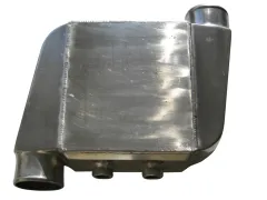 intercooler raffreddato ad acqua fino a 1000hp 89mm connessioni offset raffreddato ad acqua