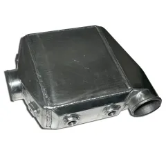 intercooler raffreddato ad acqua fino a 1000hp 89mm connessioni raffreddato ad acqua laterali